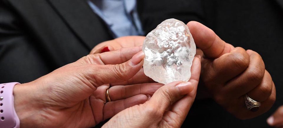 terceiro maior diamante do mundo e encontrado e vale us 50 milhoes