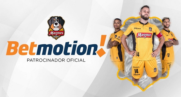 Betmotion e o novo patrocinador do Magnus Futsal