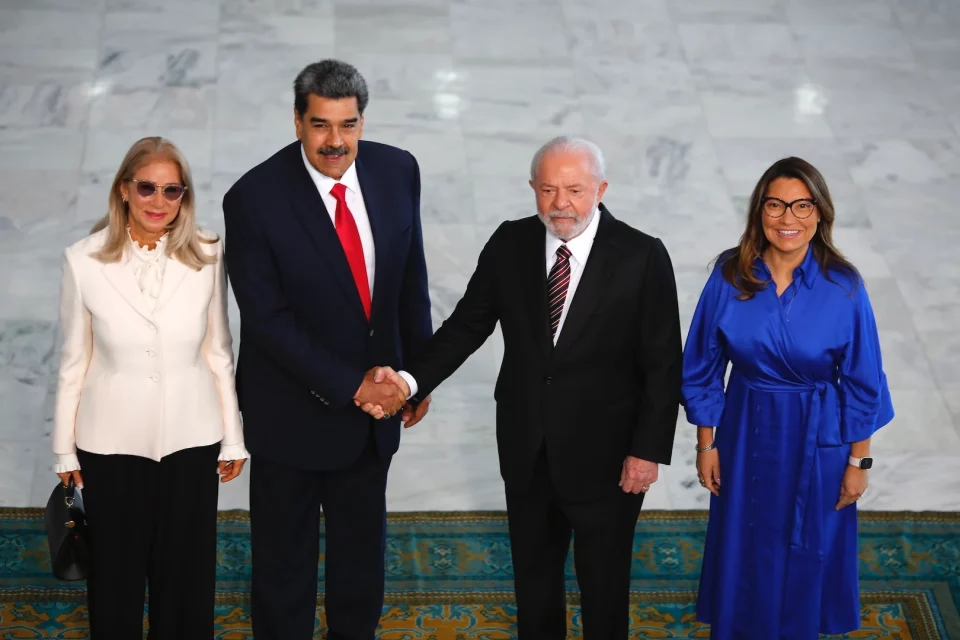 Lula Nicolas Maduro se encontram em Brasilia