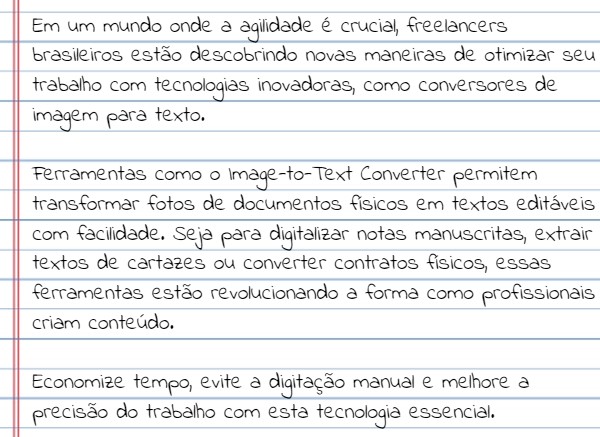 Converter imagem em texto 1