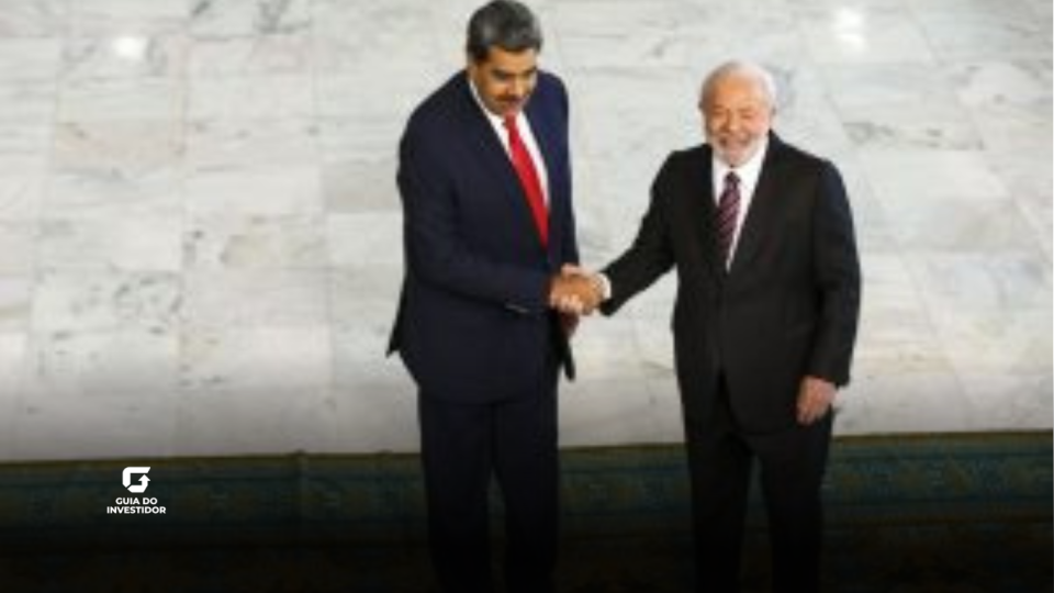 Foto/Reprodução: Lula e Maduro em encontro